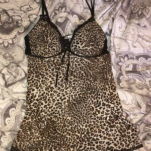 Cheetah Babydoll lingerie